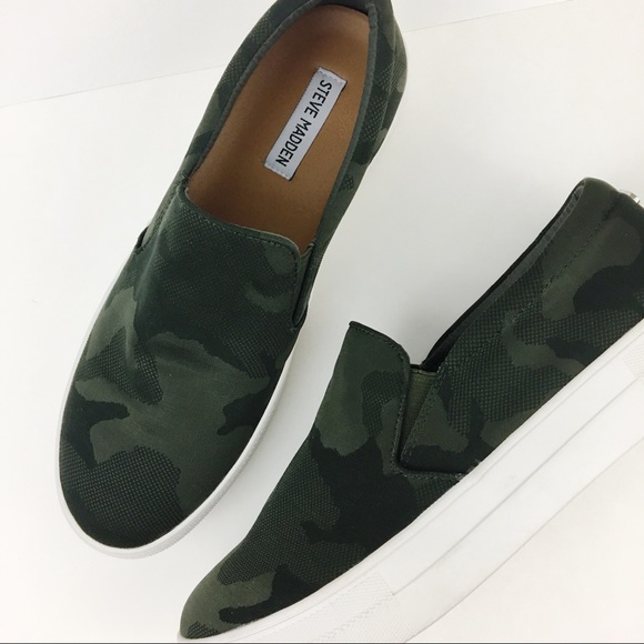 gills camouflage platform sneakers